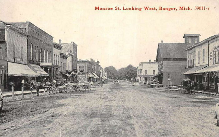 Bangor - Old Post Card Photo